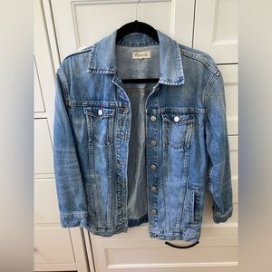 Madewell oversized denim jacket